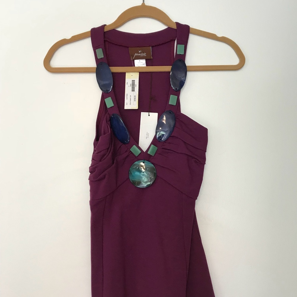 Prairie racer back tank. New with tags.